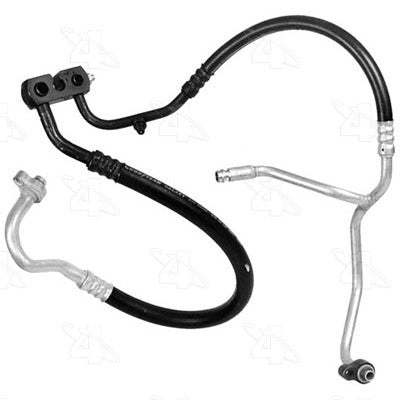 Front View of A/C Refrigerant Discharge / Suction Hose Assembly FOUR SEASONS 56375