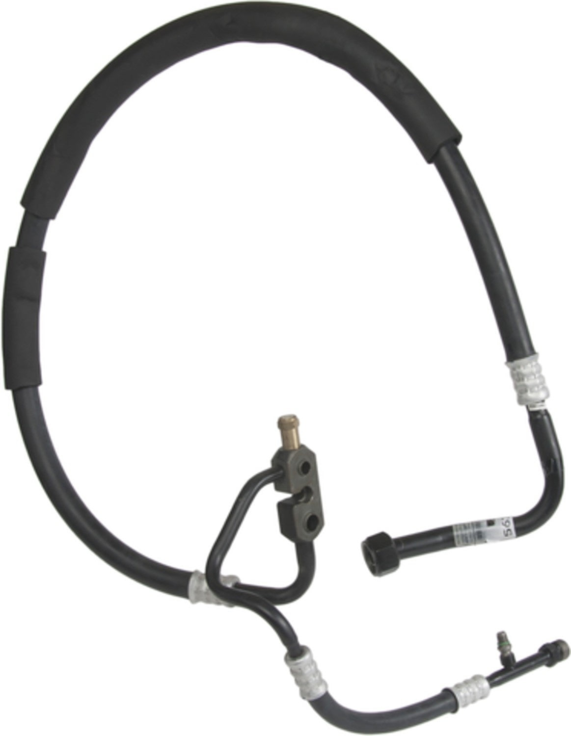 Angle View of A/C Refrigerant Discharge / Suction Hose Assembly FOUR SEASONS 56389