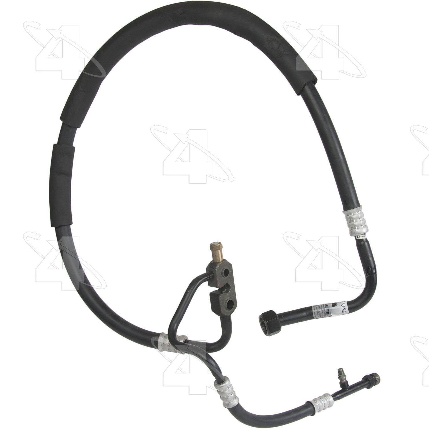 Front View of A/C Refrigerant Discharge / Suction Hose Assembly FOUR SEASONS 56389