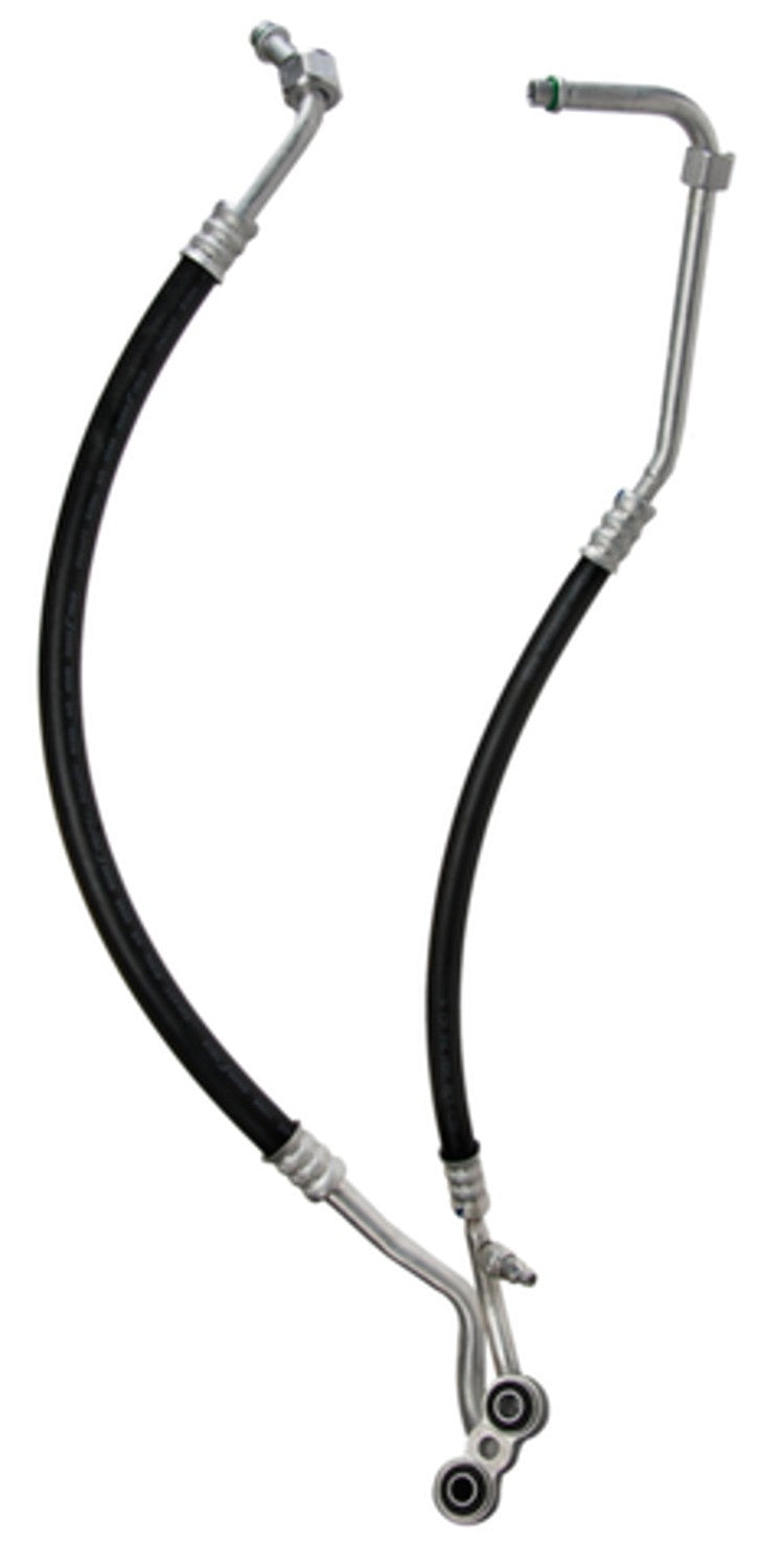 Angle View of A/C Refrigerant Discharge / Suction Hose Assembly FOUR SEASONS 56404