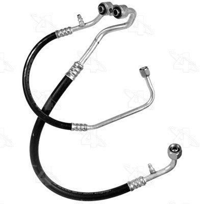 Front View of A/C Refrigerant Discharge / Suction Hose Assembly FOUR SEASONS 56404