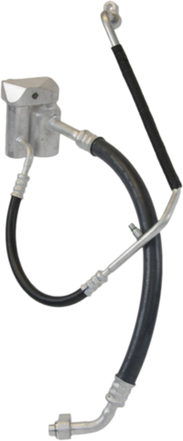 Back View of A/C Refrigerant Discharge / Suction Hose Assembly FOUR SEASONS 56406