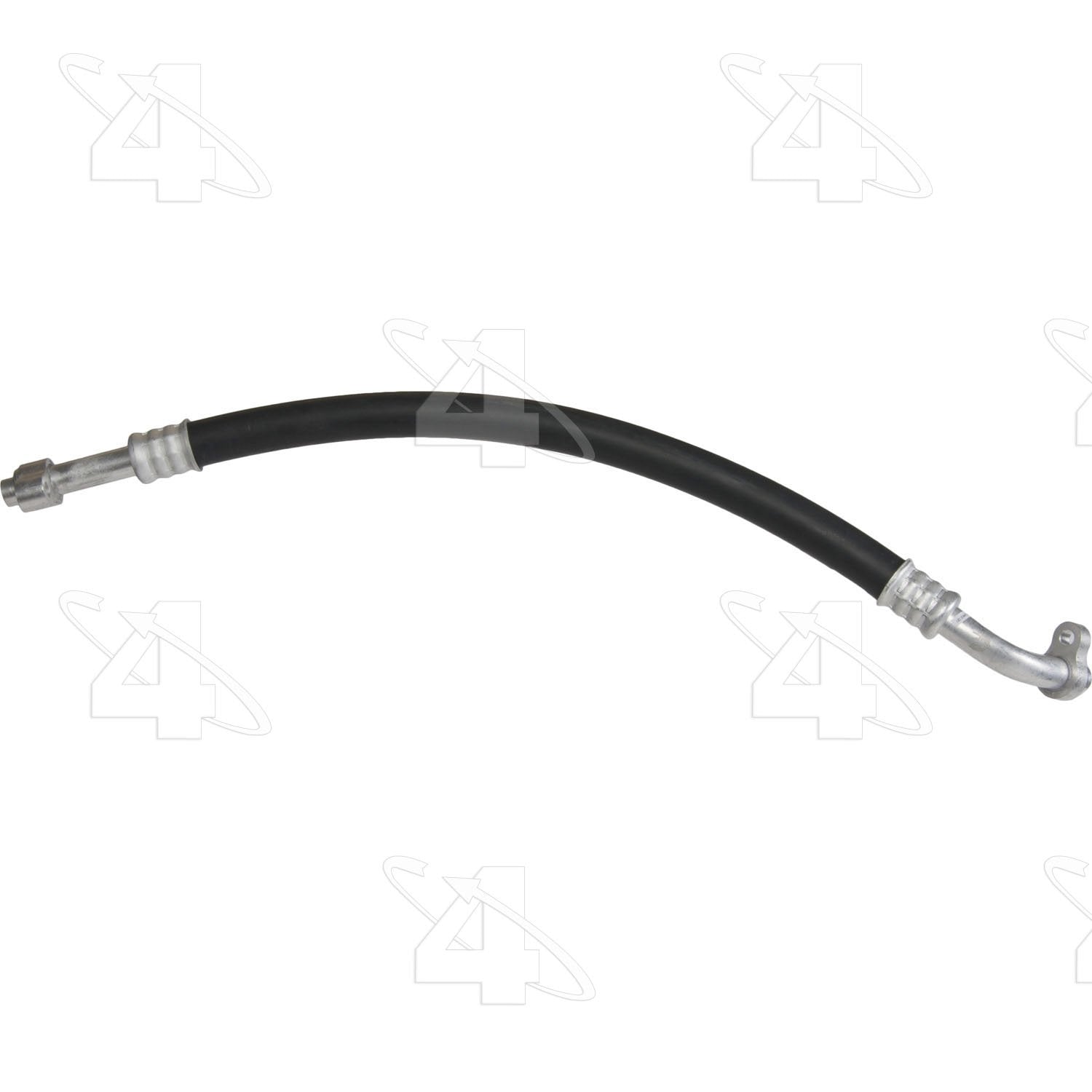 Front View of A/C Refrigerant Suction Hose FOUR SEASONS 56411