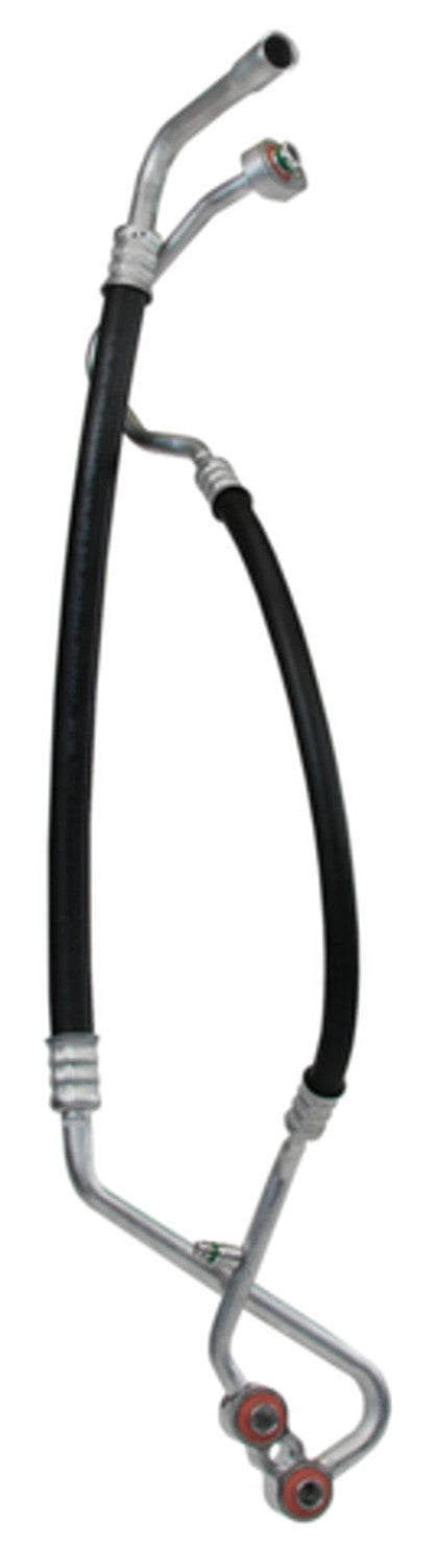 Angle View of A/C Refrigerant Discharge / Suction Hose Assembly FOUR SEASONS 56432