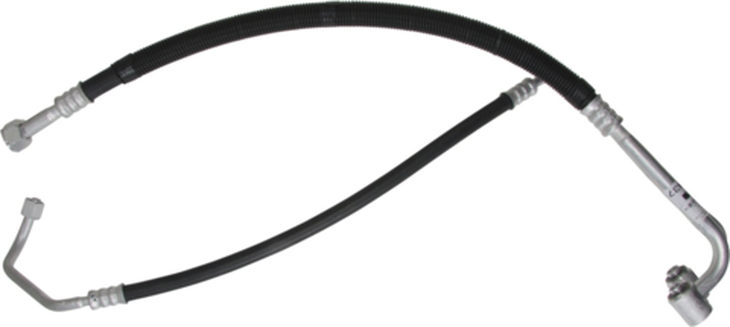 Angle View of A/C Refrigerant Discharge / Suction Hose Assembly FOUR SEASONS 56437