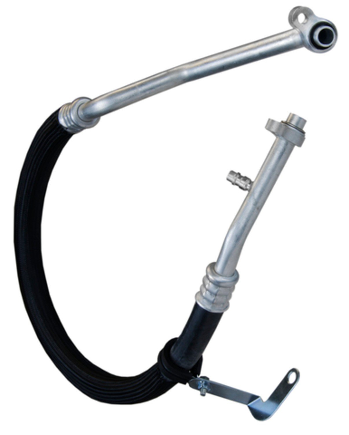 Angle View of A/C Refrigerant Suction Hose FOUR SEASONS 56466