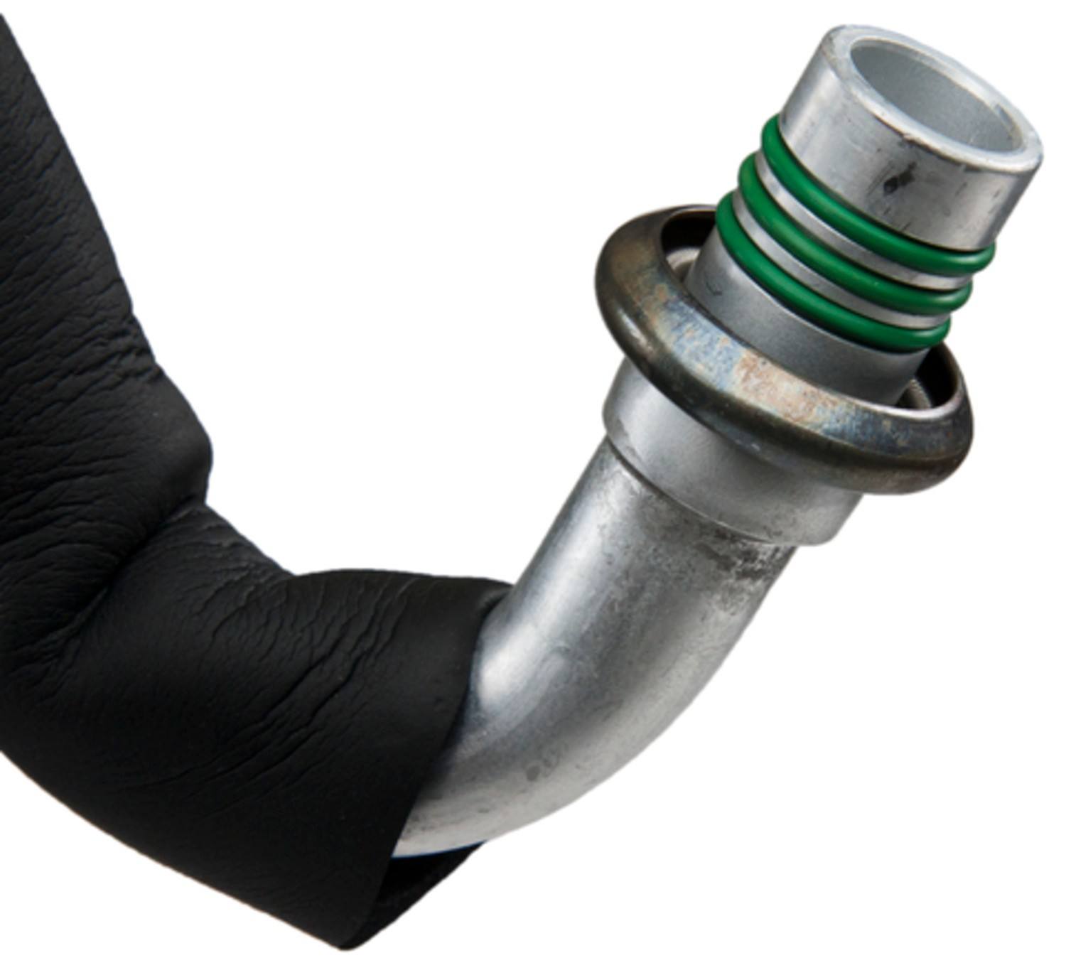 Connector View of A/C Refrigerant Suction Hose FOUR SEASONS 56485