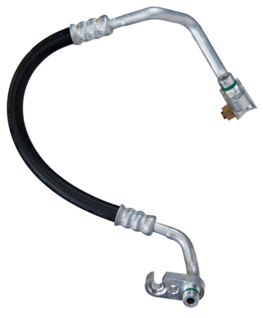 Angle View of A/C Refrigerant Discharge Hose FOUR SEASONS 56496