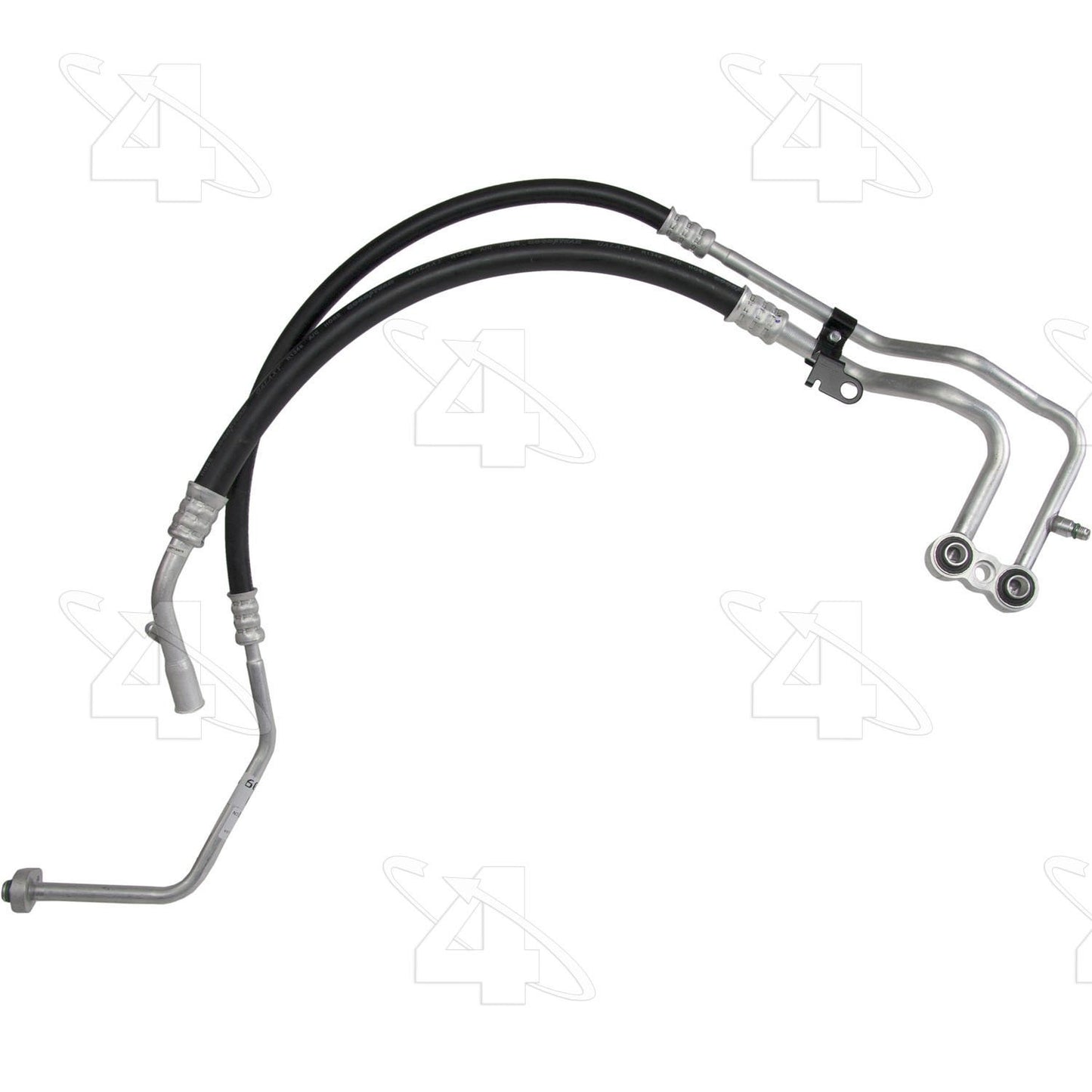 Front View of A/C Refrigerant Discharge / Suction Hose Assembly FOUR SEASONS 56509