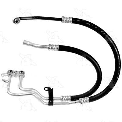 Front View of A/C Refrigerant Discharge / Suction Hose Assembly FOUR SEASONS 56512