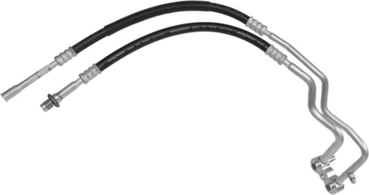 Angle View of A/C Refrigerant Discharge / Suction Hose Assembly FOUR SEASONS 56516