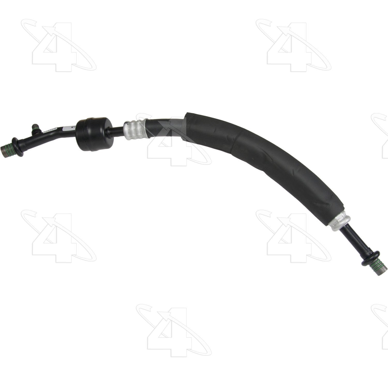 Front View of A/C Refrigerant Suction Hose FOUR SEASONS 56567