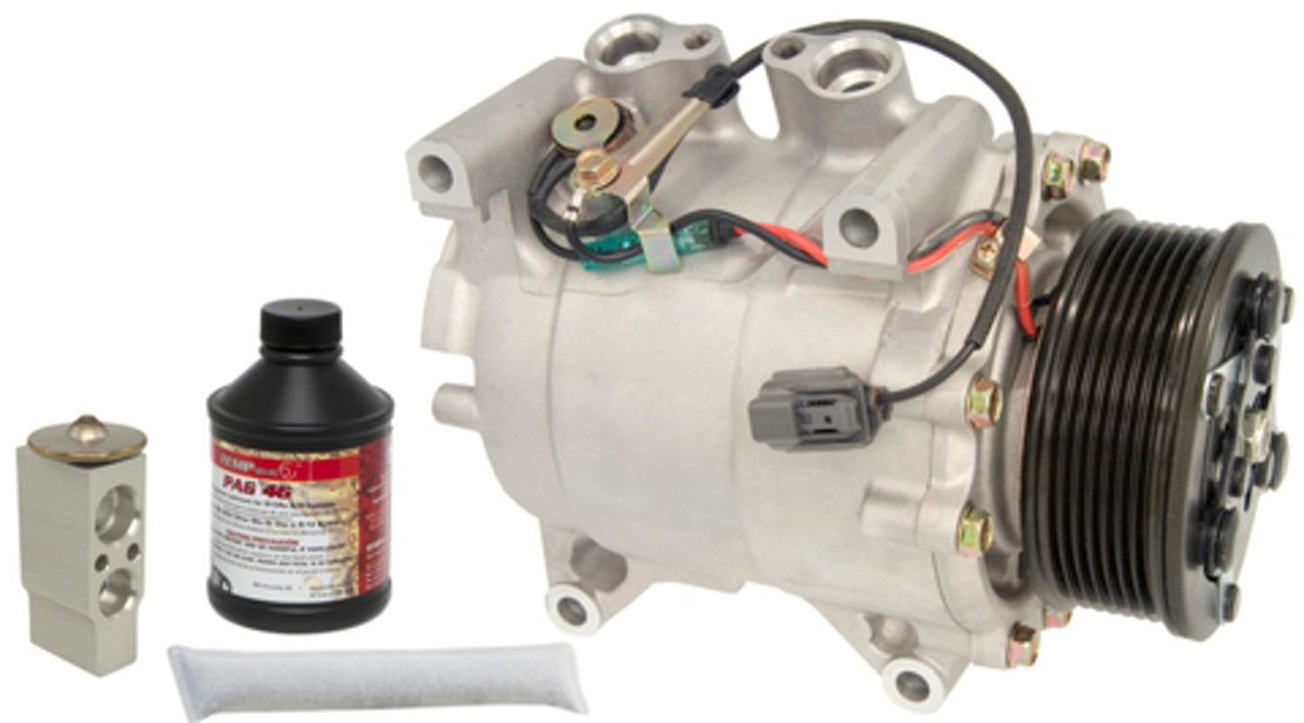 Angle View of A/C Compressor and Component Kit FOUR SEASONS 5666NK