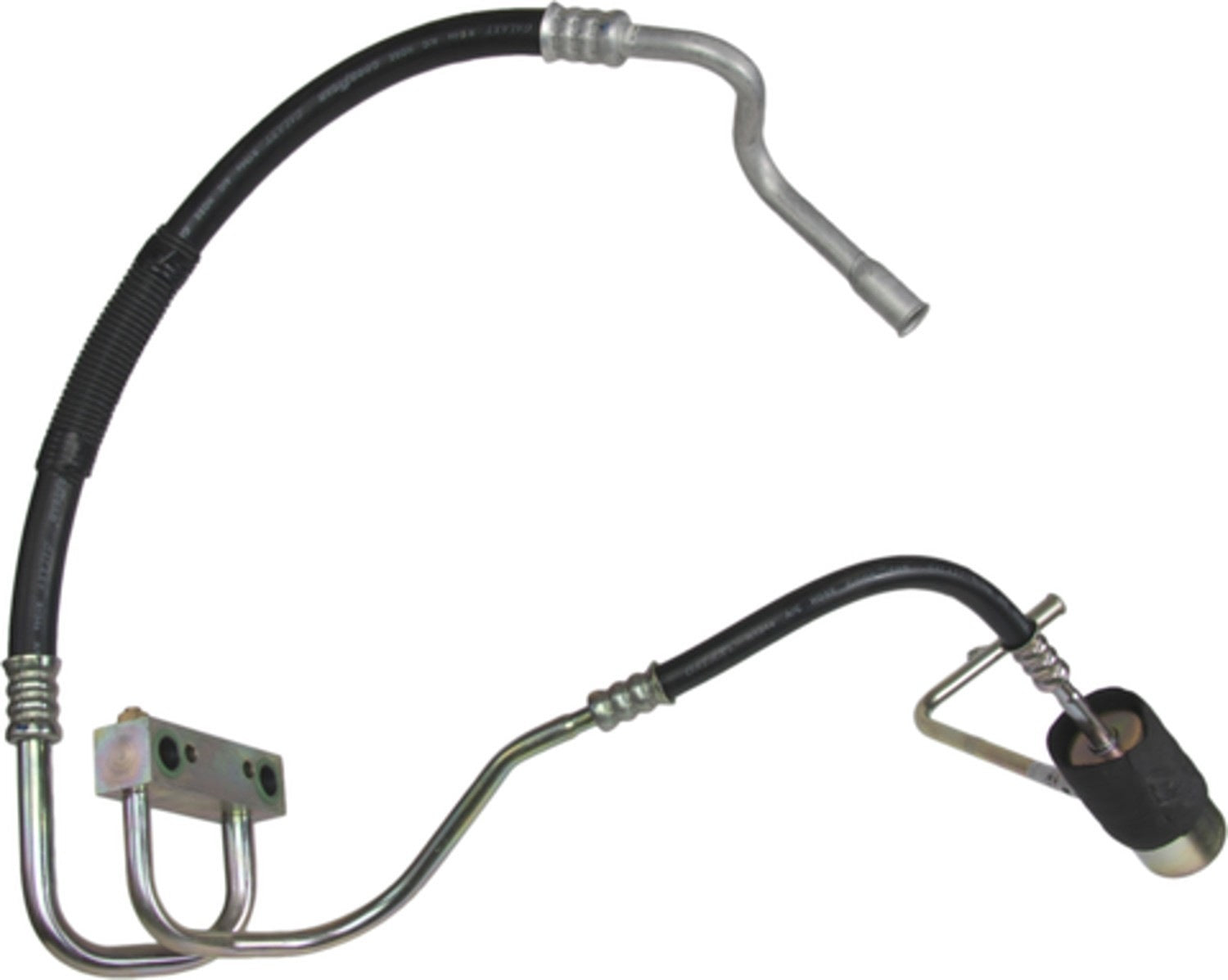 Angle View of A/C Refrigerant Discharge / Suction Hose Assembly FOUR SEASONS 56680