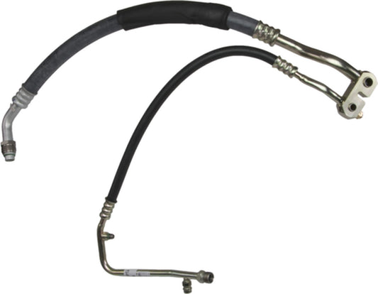 Angle View of A/C Refrigerant Discharge / Suction Hose Assembly FOUR SEASONS 56683