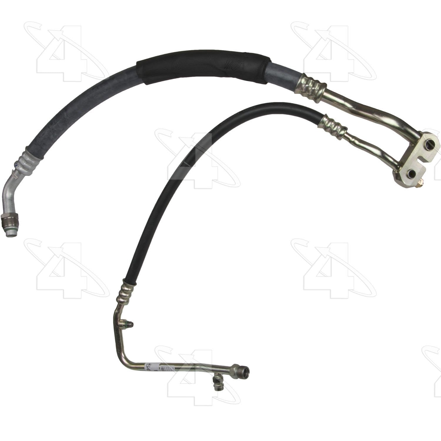 Front View of A/C Refrigerant Discharge / Suction Hose Assembly FOUR SEASONS 56683