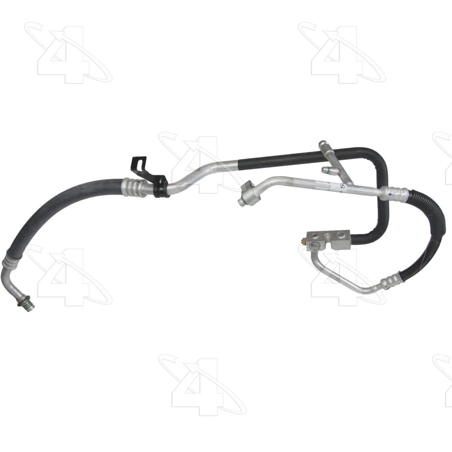 Front View of A/C Refrigerant Discharge / Suction Hose Assembly FOUR SEASONS 56689