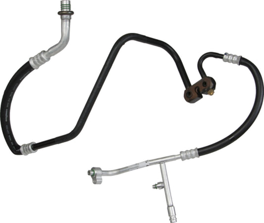 Angle View of A/C Refrigerant Discharge / Suction Hose Assembly FOUR SEASONS 56690