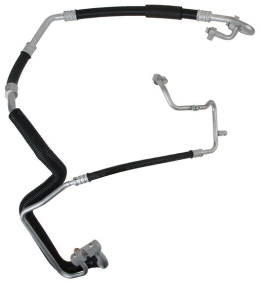 Angle View of A/C Refrigerant Discharge / Suction Hose Assembly FOUR SEASONS 56693