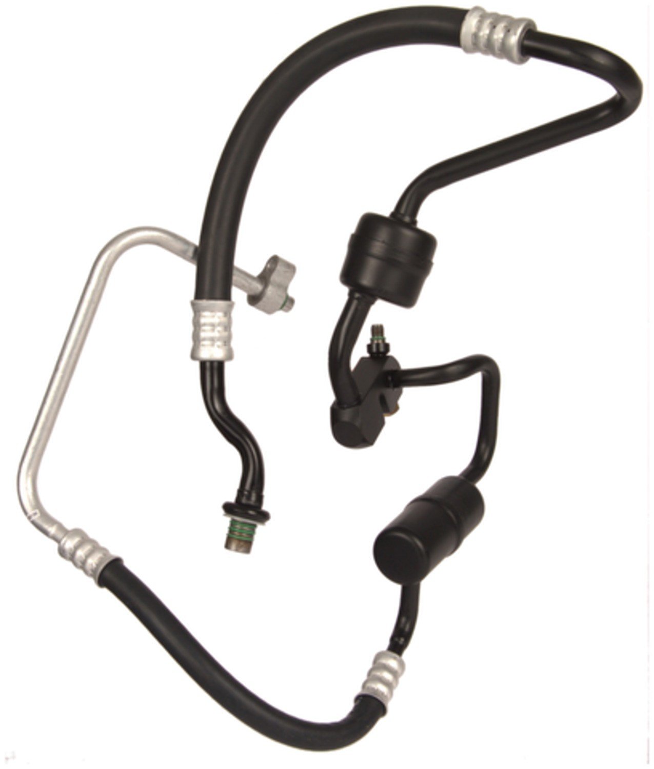 Back View of A/C Refrigerant Discharge / Suction Hose Assembly FOUR SEASONS 56696