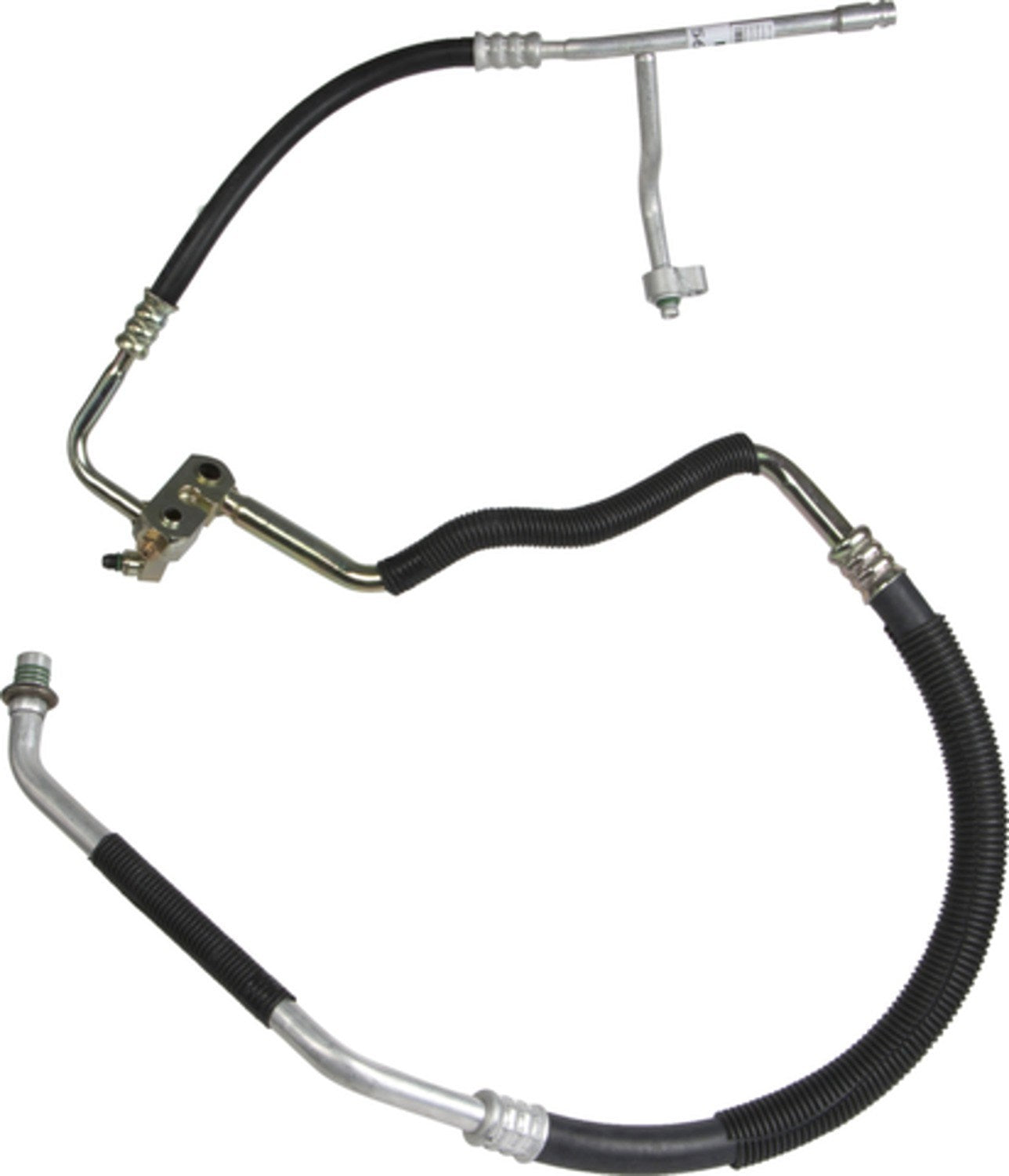 Angle View of A/C Refrigerant Discharge / Suction Hose Assembly FOUR SEASONS 56701