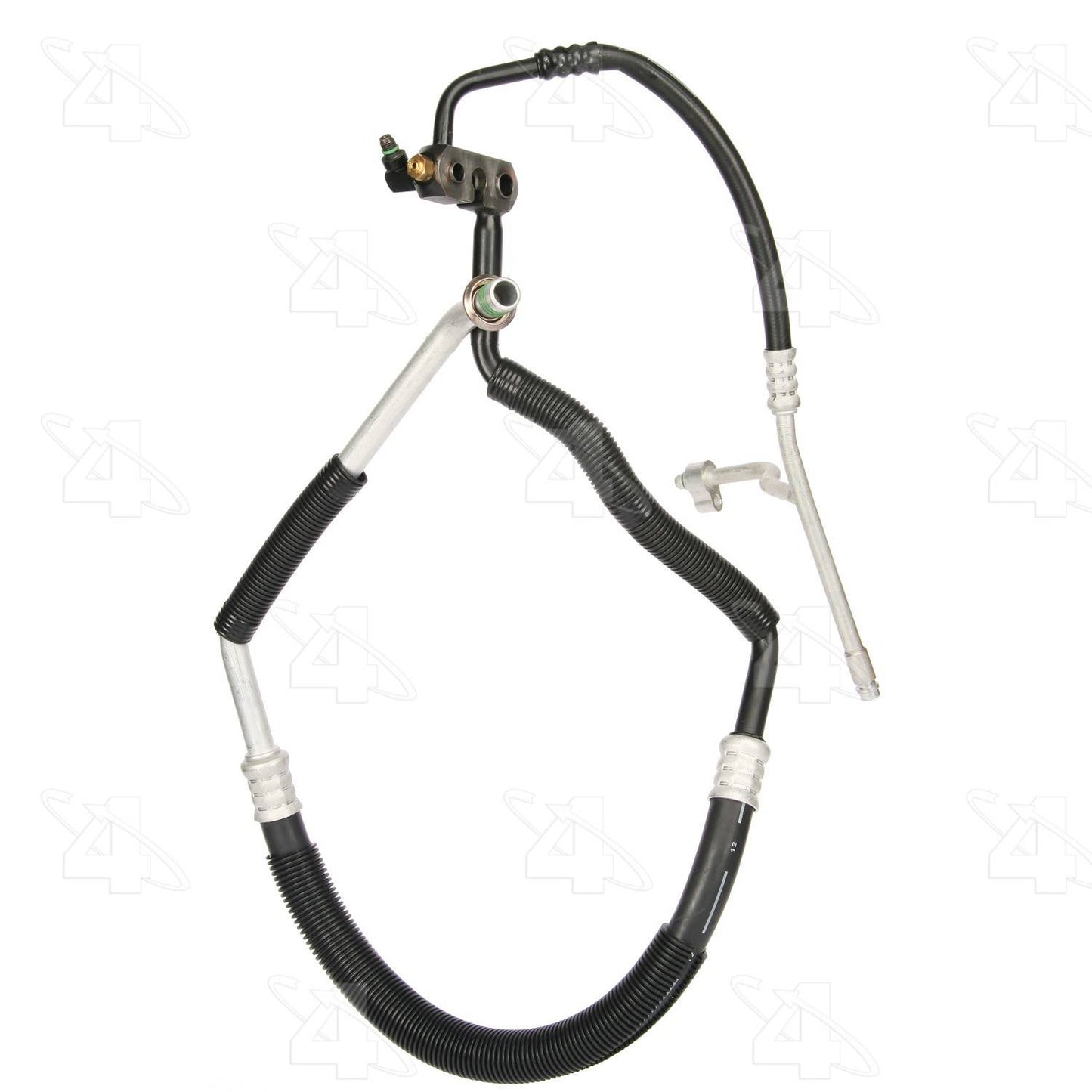 Front View of A/C Refrigerant Discharge / Suction Hose Assembly FOUR SEASONS 56701