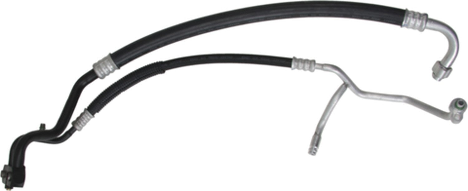 Back View of A/C Refrigerant Discharge / Suction Hose Assembly FOUR SEASONS 56770