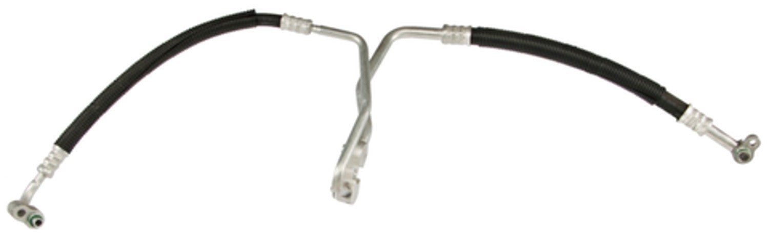 Angle View of A/C Refrigerant Discharge / Suction Hose Assembly FOUR SEASONS 56801