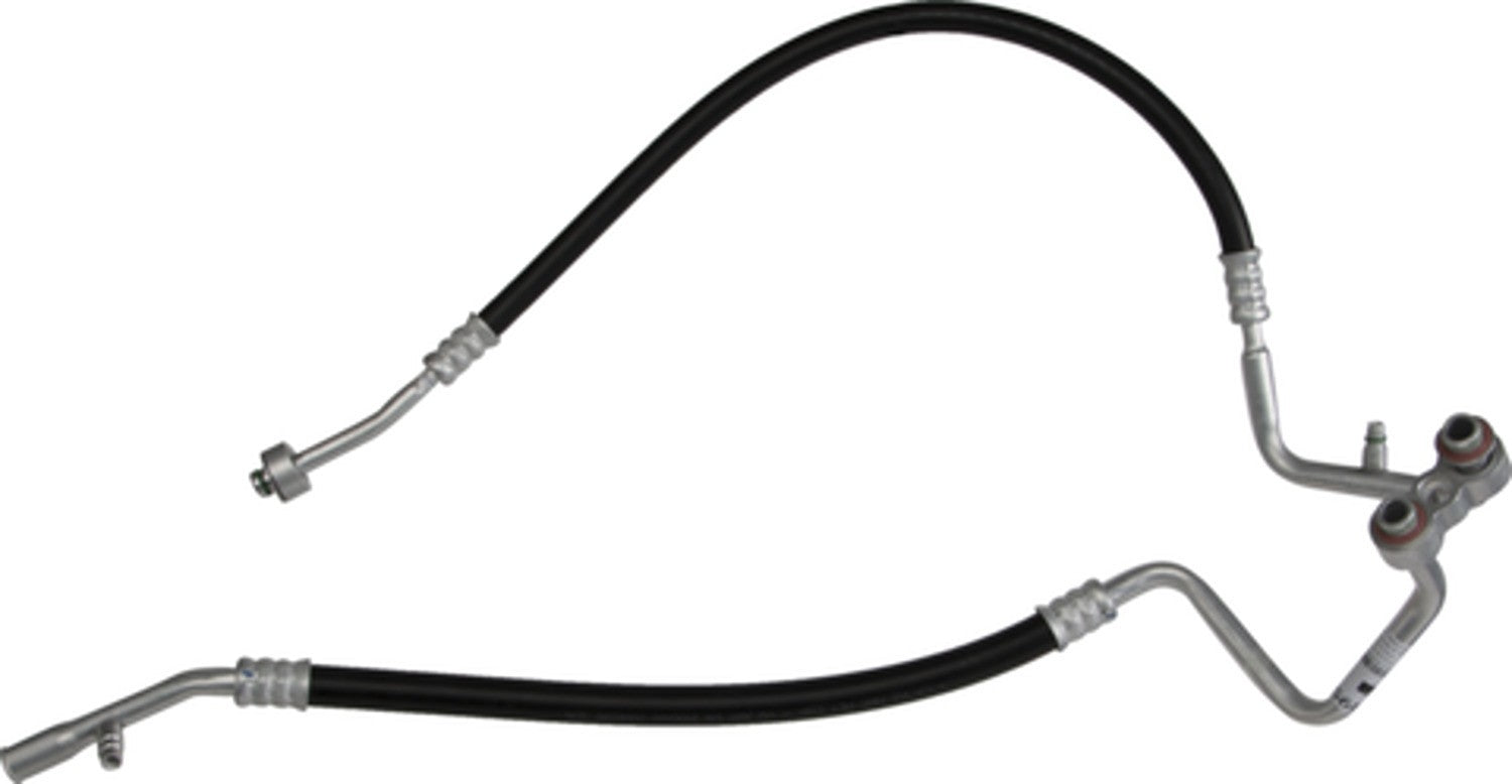 Angle View of A/C Refrigerant Discharge / Suction Hose Assembly FOUR SEASONS 56820