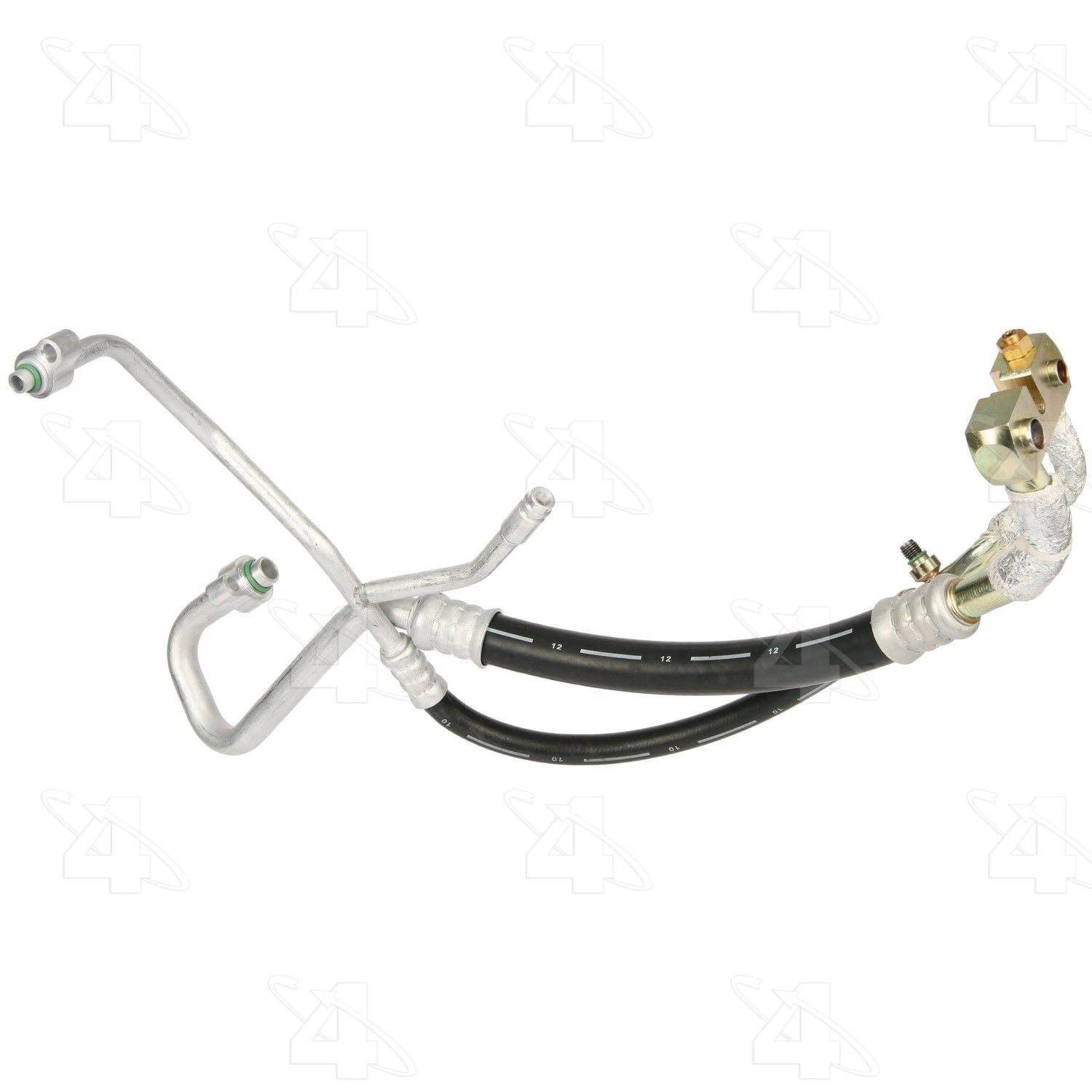 Front View of A/C Refrigerant Discharge / Suction Hose Assembly FOUR SEASONS 56842