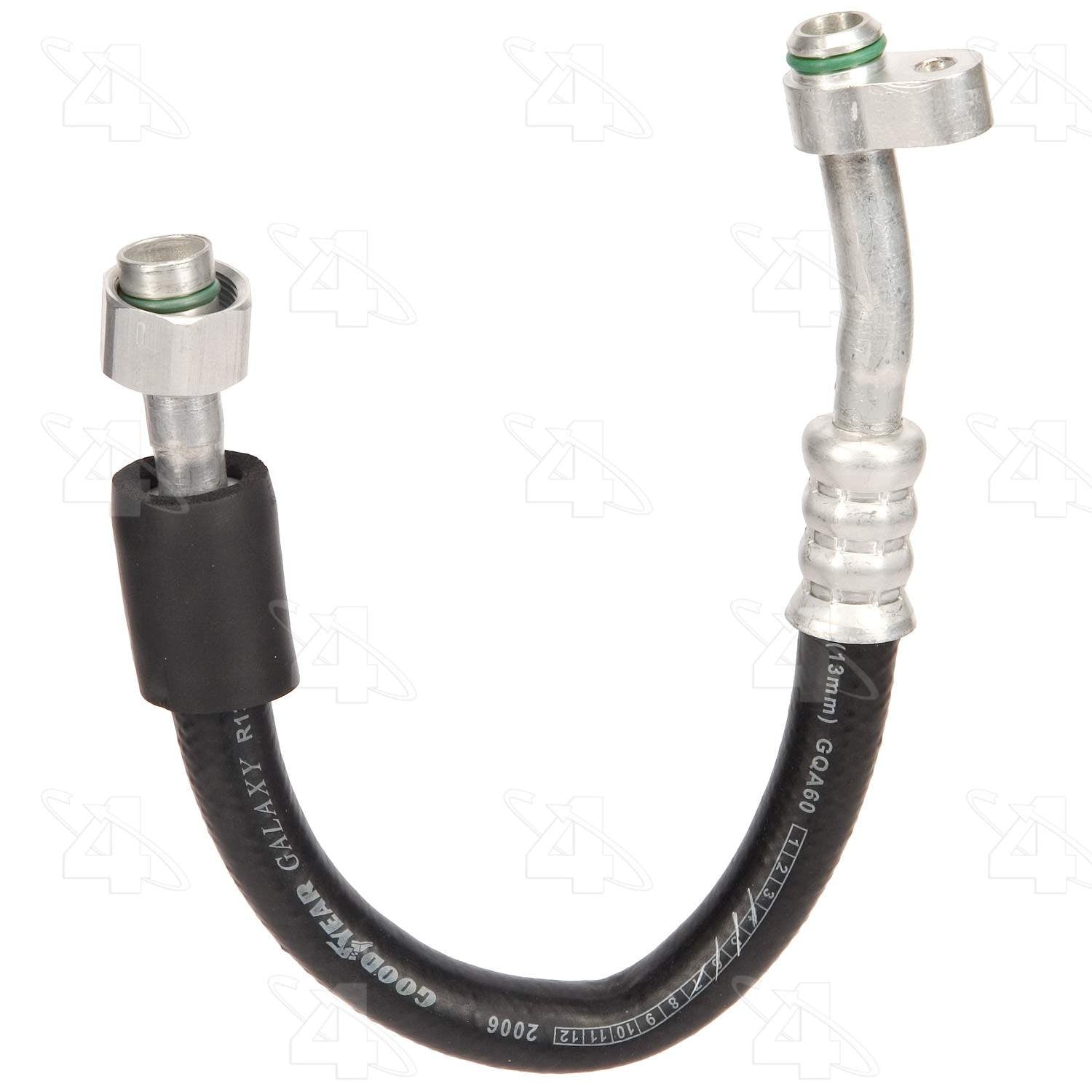 Front View of A/C Refrigerant Suction Hose FOUR SEASONS 56854