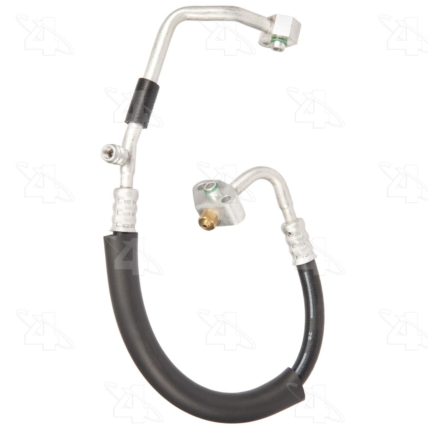 Front View of A/C Refrigerant Discharge Hose FOUR SEASONS 56917