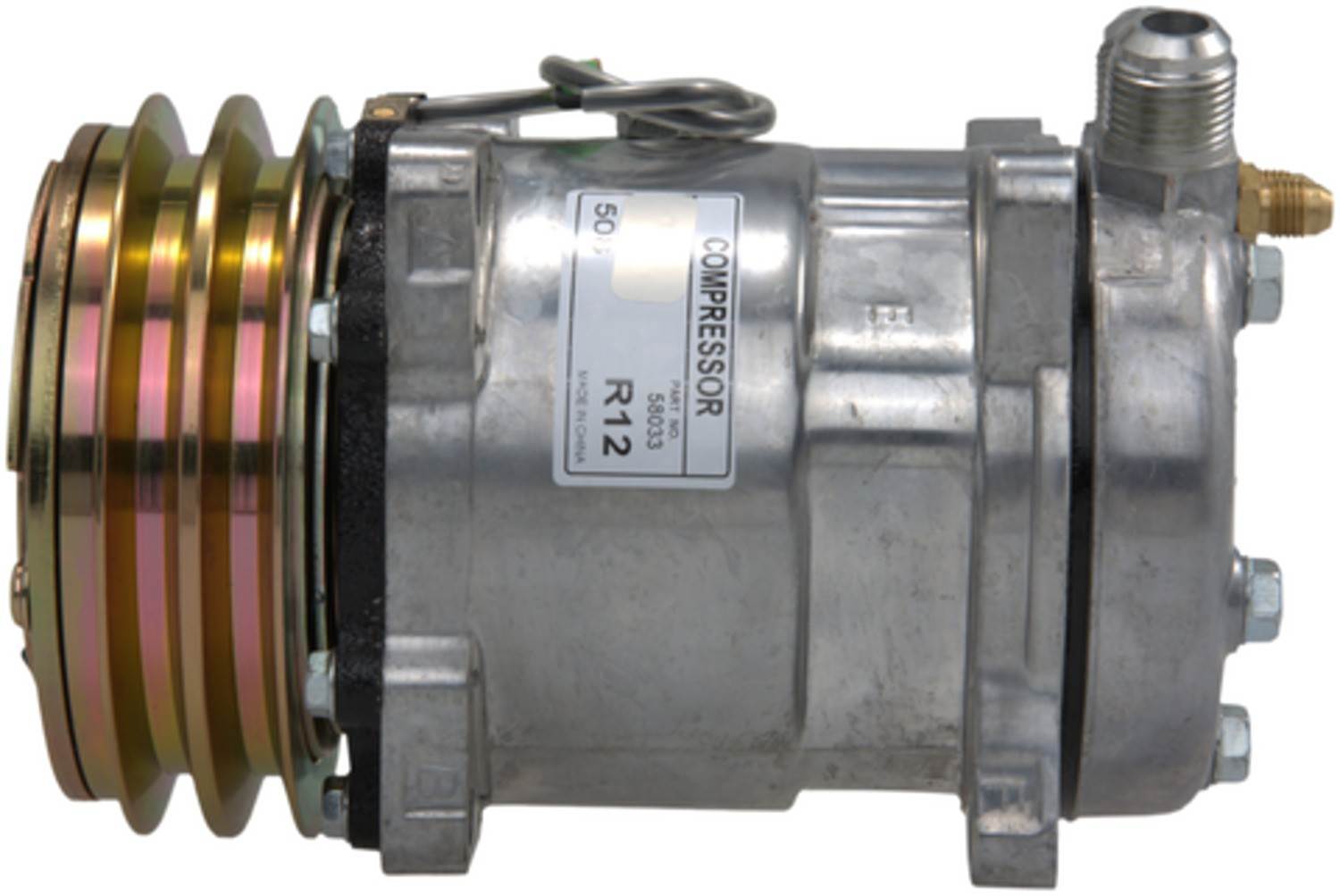 Left View of A/C Compressor FOUR SEASONS 58033