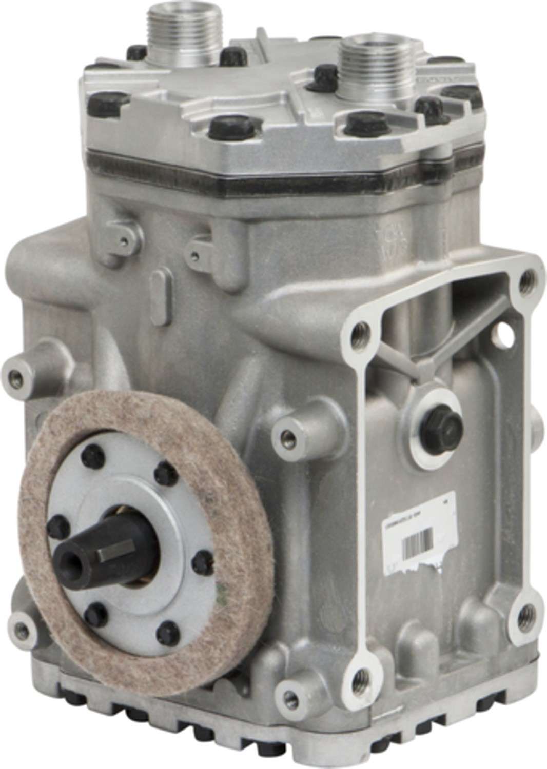 Angle View of A/C Compressor FOUR SEASONS 58064