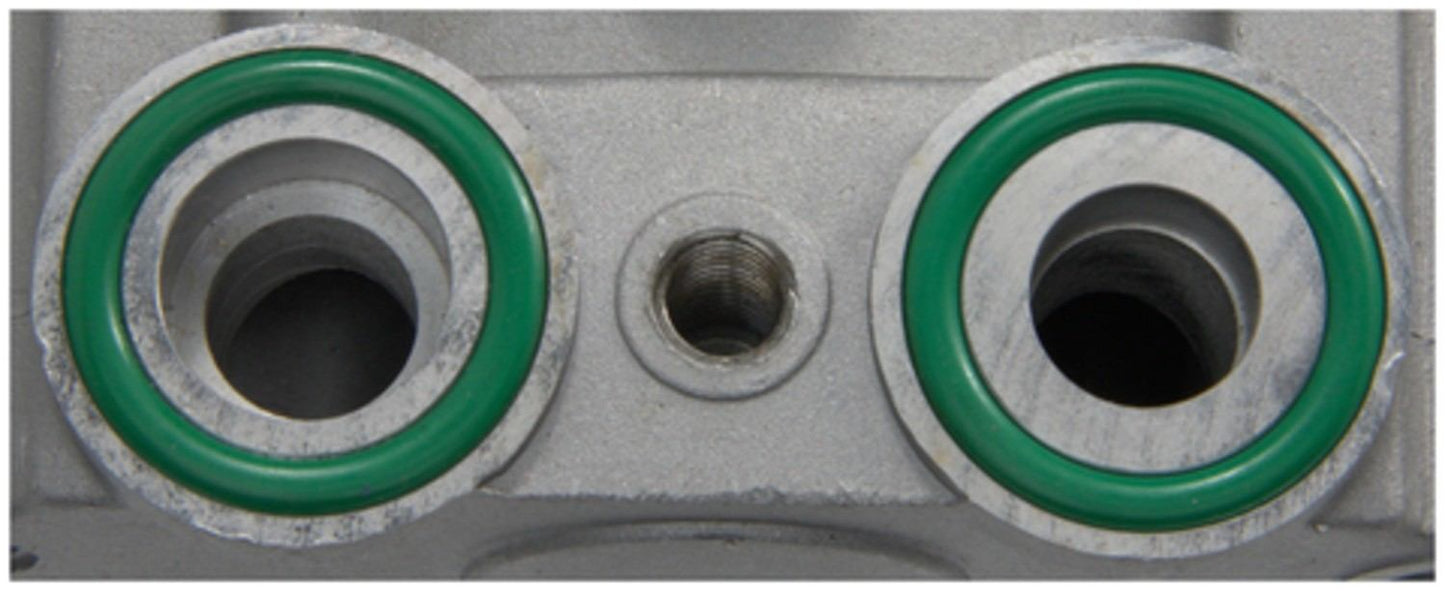 Connector View of A/C Compressor FOUR SEASONS 58129