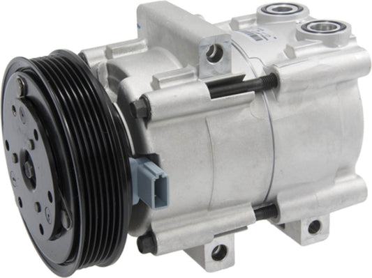 A/C Compressor (W/ Fs10 Compressornew W/ Clutch) FOUR SEASONS 58176 For Ford Focus