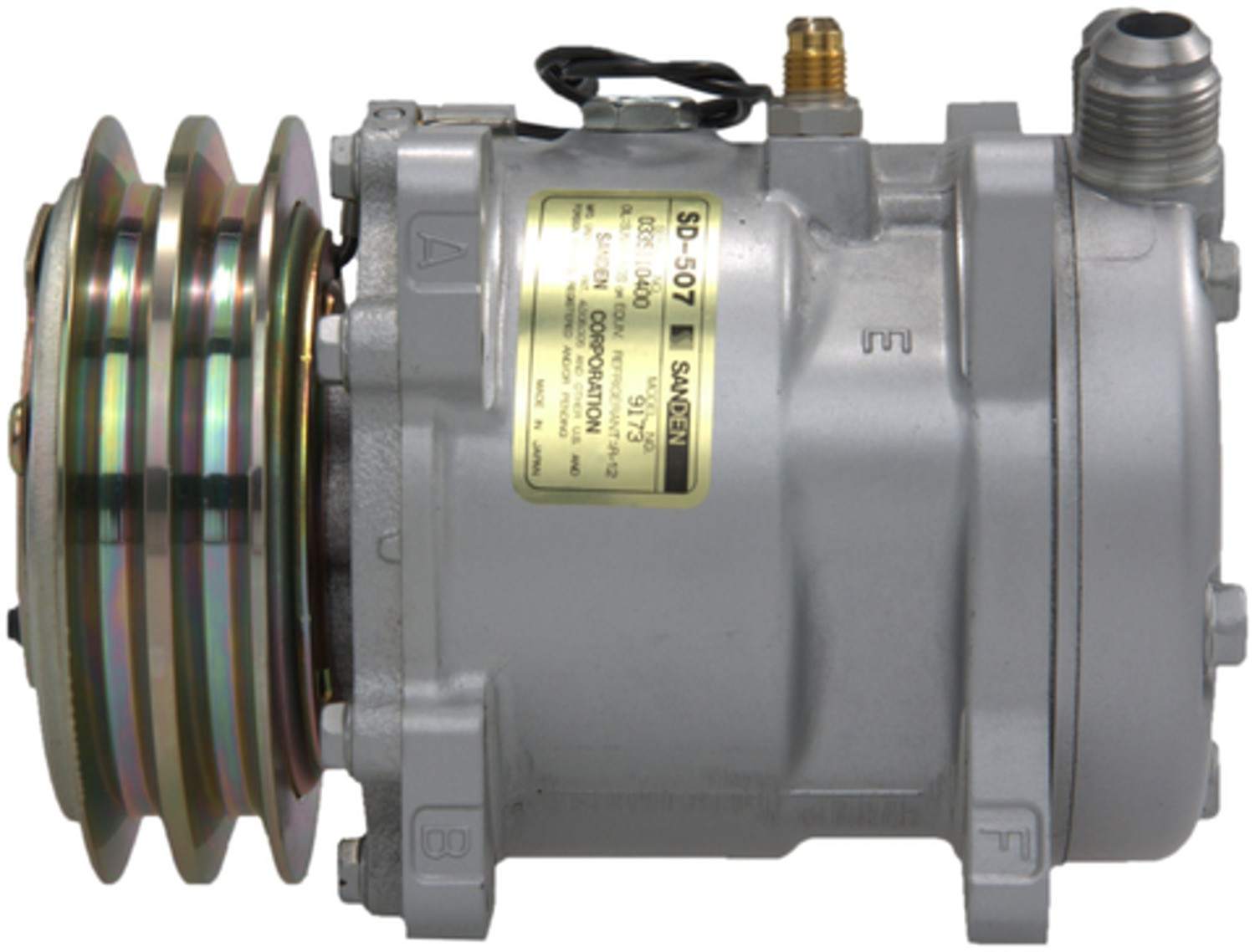 Left View of A/C Compressor FOUR SEASONS 58568