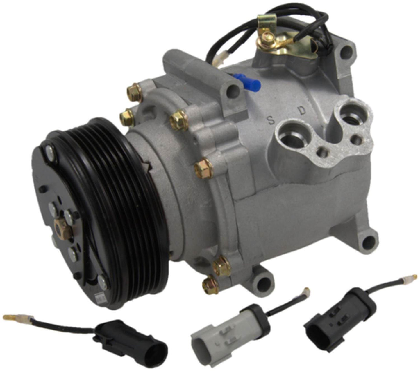 Angle View of A/C Compressor FOUR SEASONS 58582