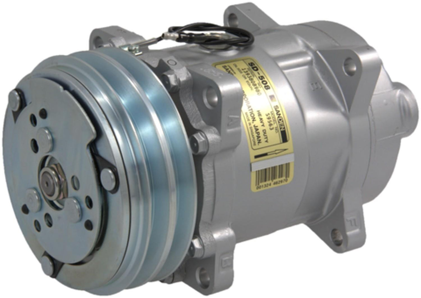 Angle View of A/C Compressor FOUR SEASONS 58588