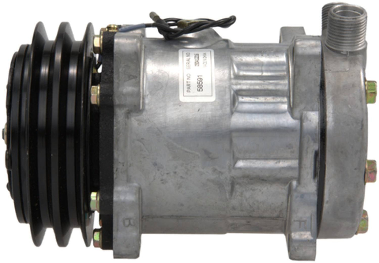 Left View of A/C Compressor FOUR SEASONS 58591