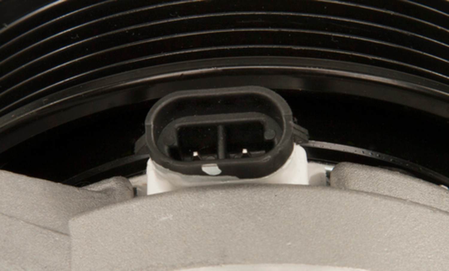 Connector View of A/C Compressor FOUR SEASONS 58955