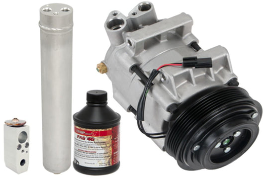 Angle View of A/C Compressor and Component Kit FOUR SEASONS 6077NK