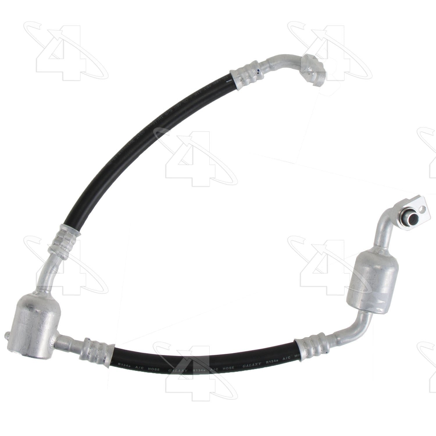 Front View of A/C Refrigerant Suction Hose FOUR SEASONS 66014