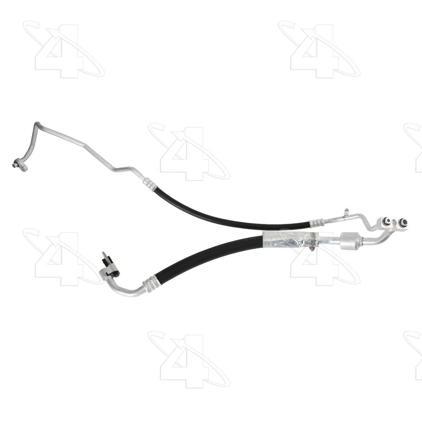 Front View of A/C Refrigerant Discharge / Suction Hose Assembly FOUR SEASONS 66044