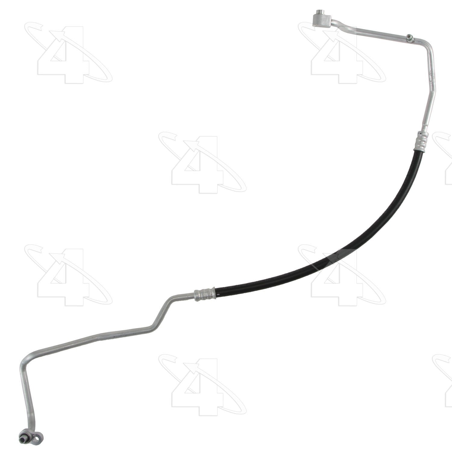 Front View of A/C Refrigerant Discharge Hose FOUR SEASONS 66047