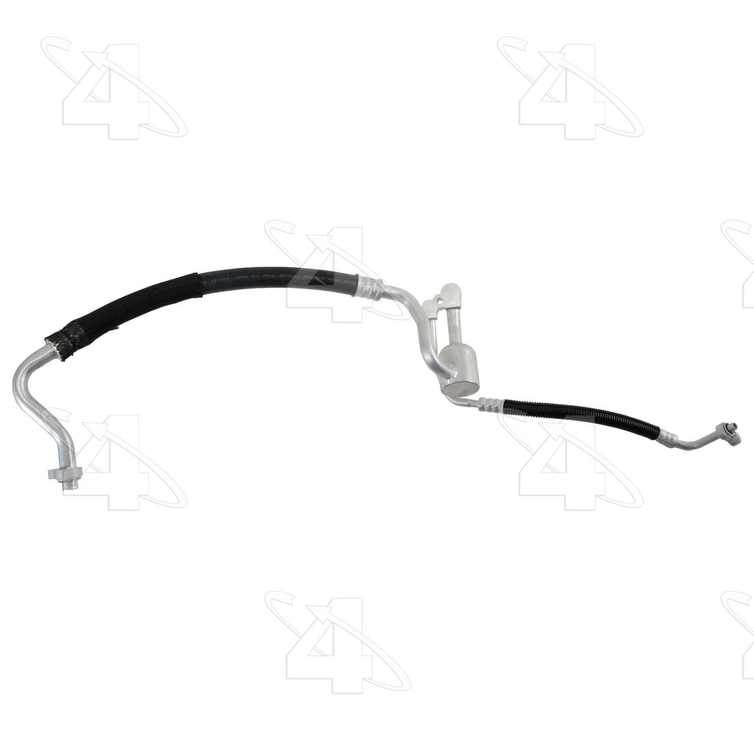 Front View of A/C Refrigerant Discharge / Suction Hose Assembly FOUR SEASONS 66053