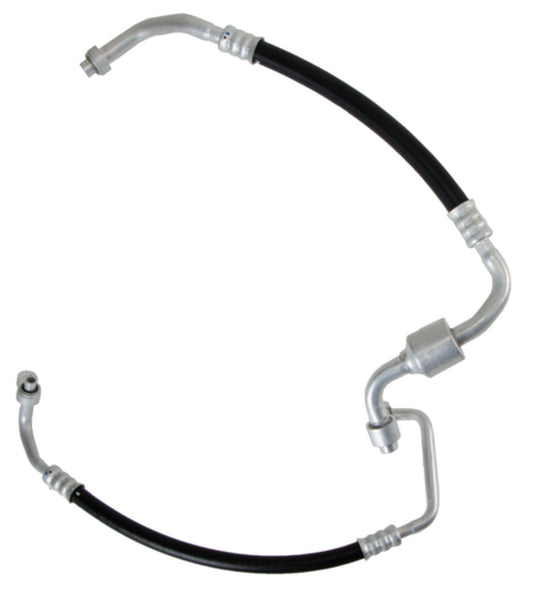 Angle View of A/C Refrigerant Discharge / Suction Hose Assembly FOUR SEASONS 66058