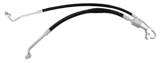 Angle View of A/C Refrigerant Discharge / Suction Hose Assembly FOUR SEASONS 66081