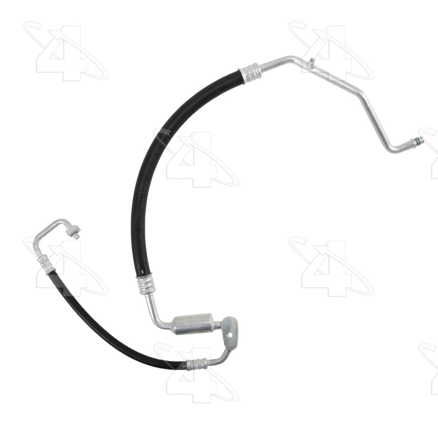 Front View of A/C Refrigerant Discharge / Suction Hose Assembly FOUR SEASONS 66087