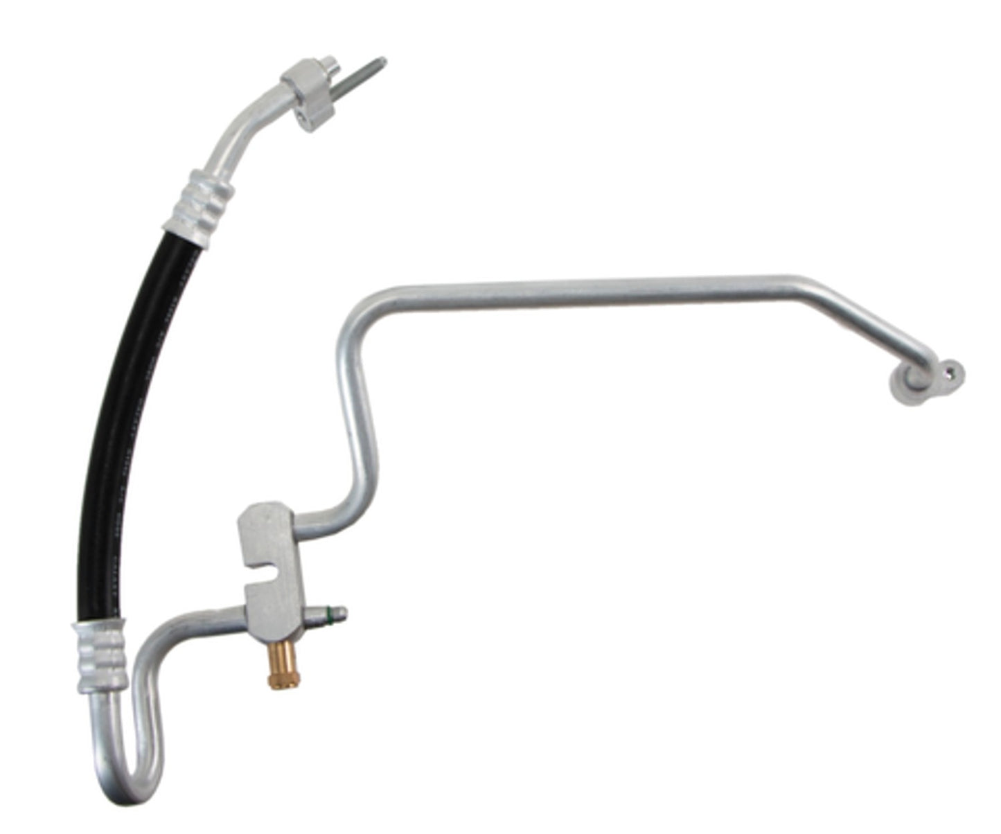 Angle View of A/C Refrigerant Discharge / Suction Hose Assembly FOUR SEASONS 66110